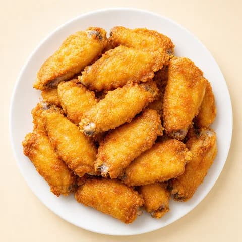 Fried Chicken Wings Combo